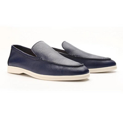 TIMELESS Cowhide Leather Loafers