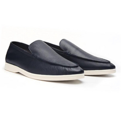 TIMELESS Cowhide Leather Loafers