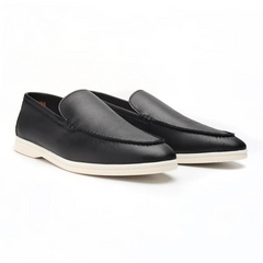 TIMELESS Cowhide Leather Loafers