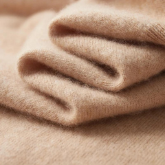 Poloshirt aus 100 % Kaschmir mit Reißverschluss