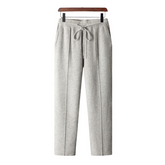 100% CASHMERE TROUSERS