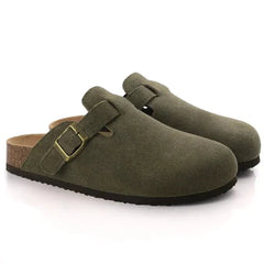 TIMELESS Suede Clogs