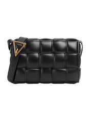 TIMELESS - Woven Padded Leather Bag