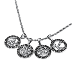 TIMELESS - Zodiac Sign Necklace - Silver