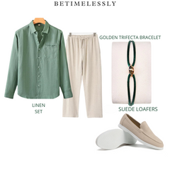 ZEITLOSES 4-teiliges Set – Wald