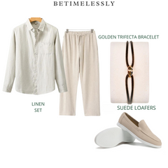 ZEITLOSES 4-teiliges Set – Sansibar