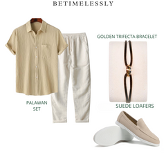 ZEITLOSES 4-teiliges Set – Sahara