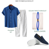 TIMELESS 4 piece set- Navy Blue