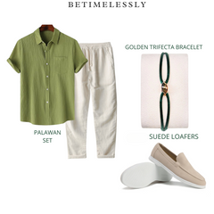 TIMELESS 4 piece set- Olive