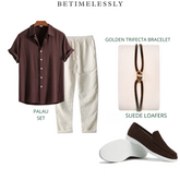 TIMELESS 4 piece set- Chestnut