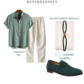 TIMELESS 4 piece set- Green