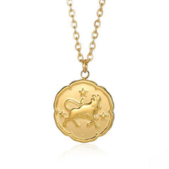 TIMELESS - Zodiac Sign Necklace - Gold