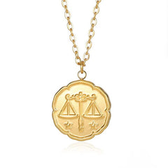 TIMELESS - Zodiac Sign Necklace - Gold