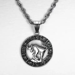 TIMELESS - Zodiac Sign Necklace - Silver