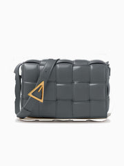 TIMELESS - Woven Padded Leather Bag