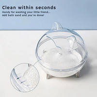 MiniDome™ - Hygienic, tidy and leak-proof sand baths for your hamster