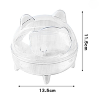 MiniDome™ - Hygienic, tidy and leak-proof sand baths for your hamster