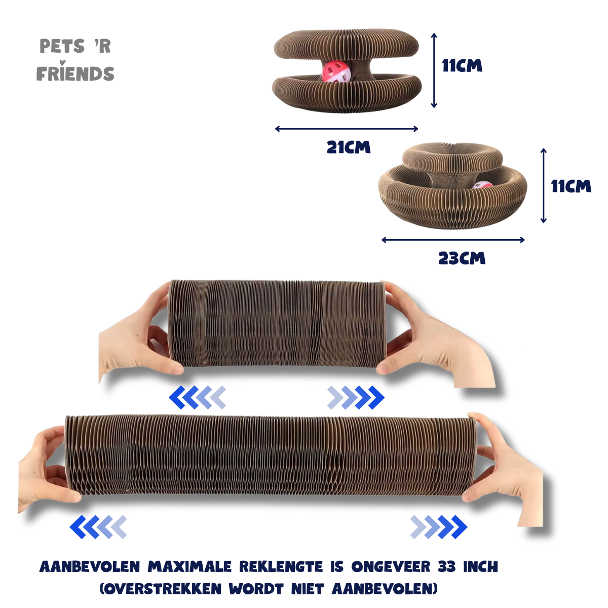 Scratch & Play™ - The Toy That Challenges Your Cat and Saves Your Furniture!