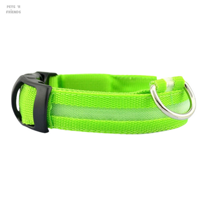 GlowGuard™ LED Collar – Make your dog or cat stand out anytime, anywhere!